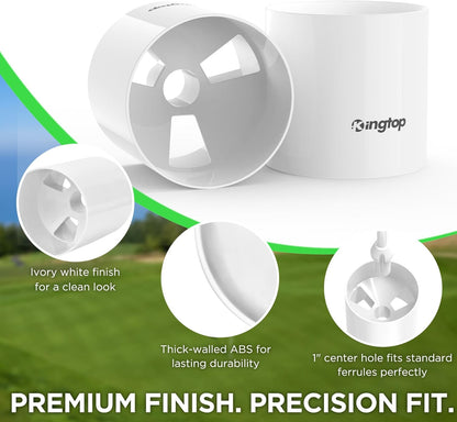 Golf Hole Cup – Fit PGA/USGA Regulations, Golf Accessories for Backyard Practice Putting Green, 4 Inches and 6 Inches Available
