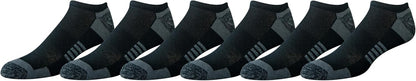 Men'S Cotton Performance Cushioned Socks, Breathable Athletic, 6 Pairs