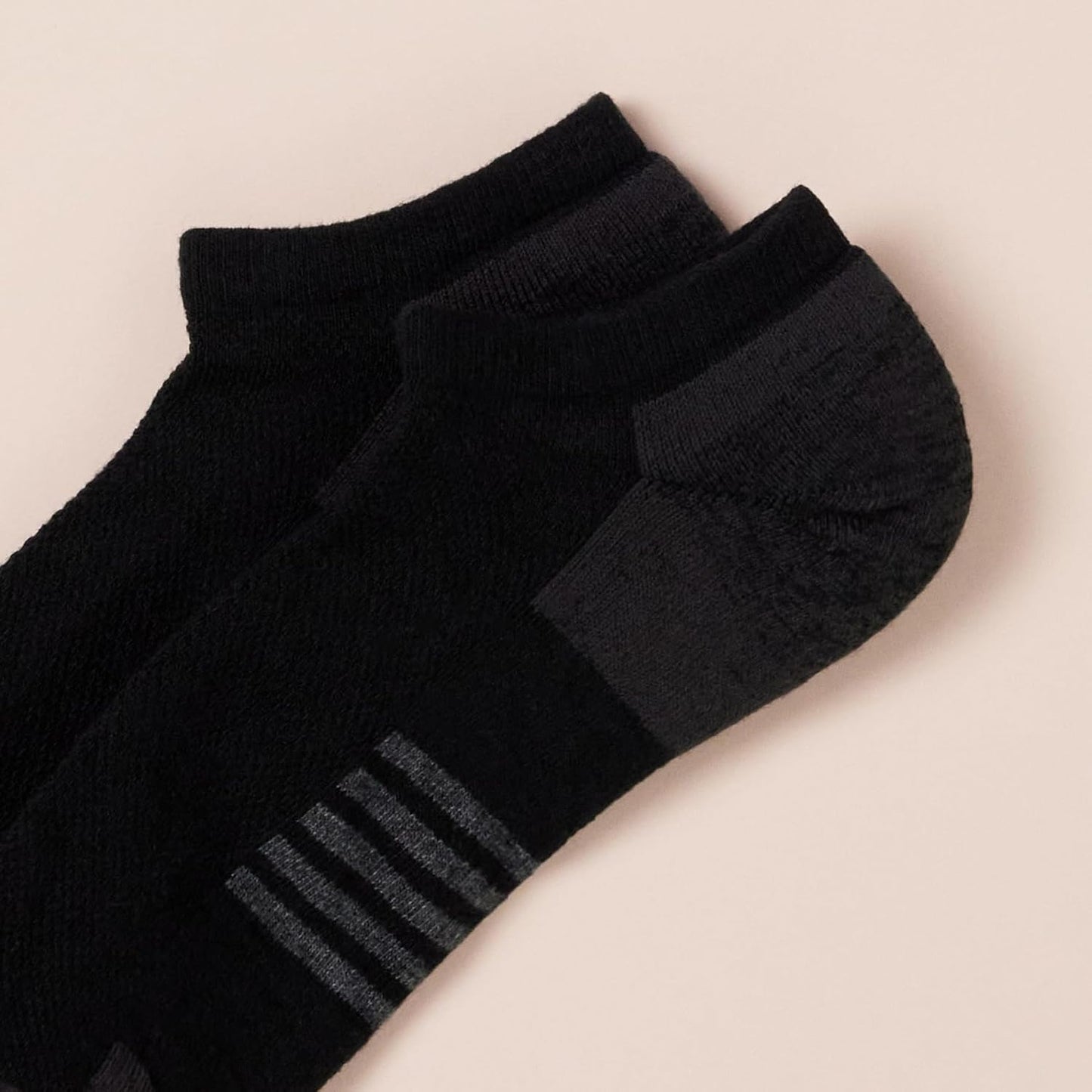 Men'S Cotton Performance Cushioned Socks, Breathable Athletic, 6 Pairs