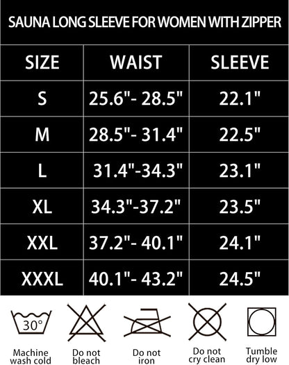 Sauna Shirt for Women - Huge Weight Loss 