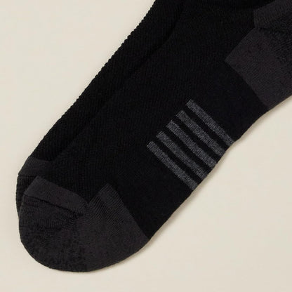 Men'S Cotton Performance Cushioned Socks, Breathable Athletic, 6 Pairs