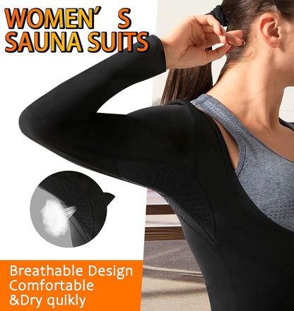 Sauna Shirt for Women - Huge Weight Loss 