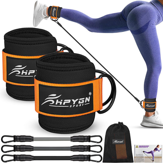 Ankle Resistance Bands with Cuffs - Amazing work out