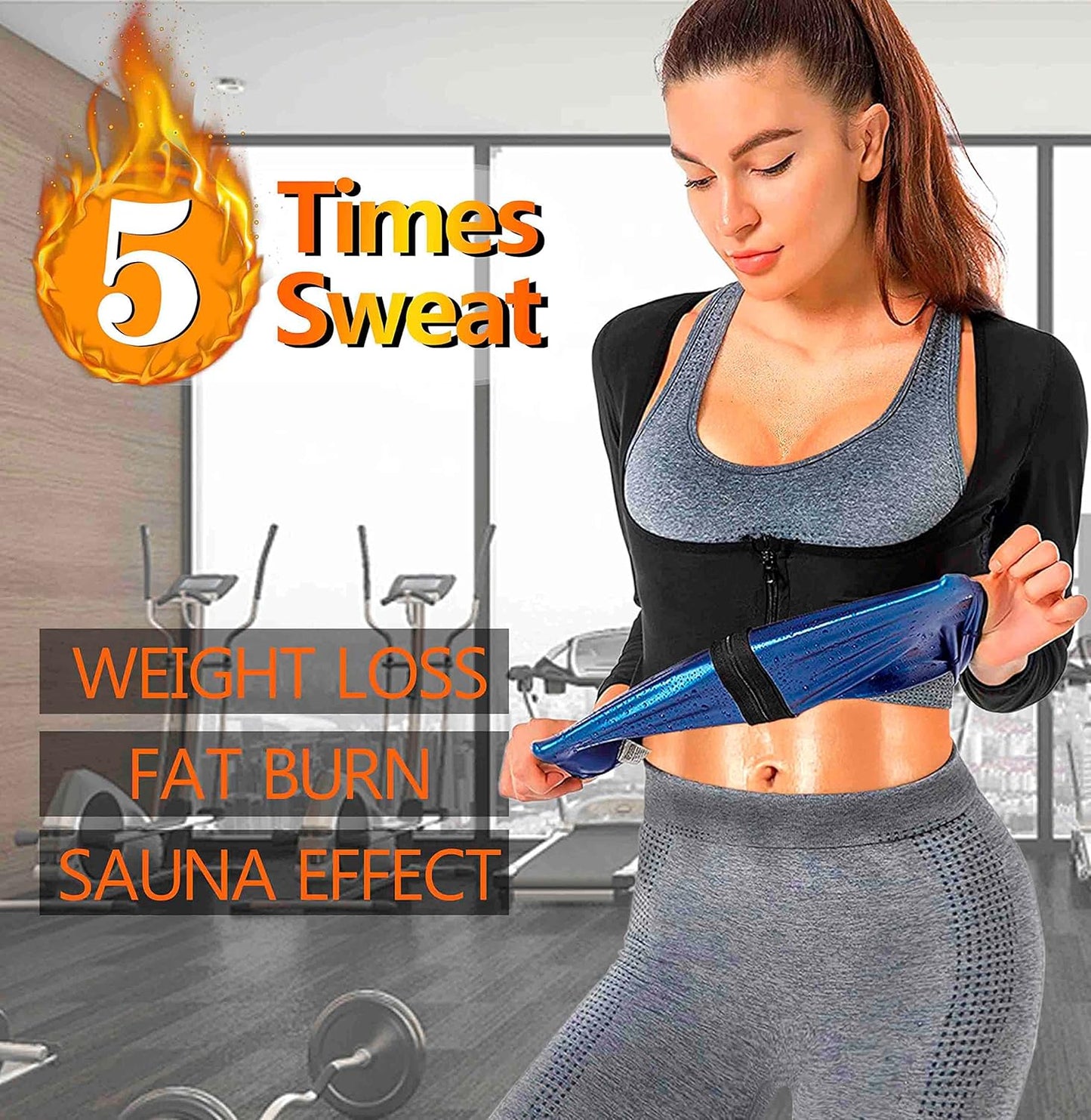 Sauna Shirt for Women - Huge Weight Loss 